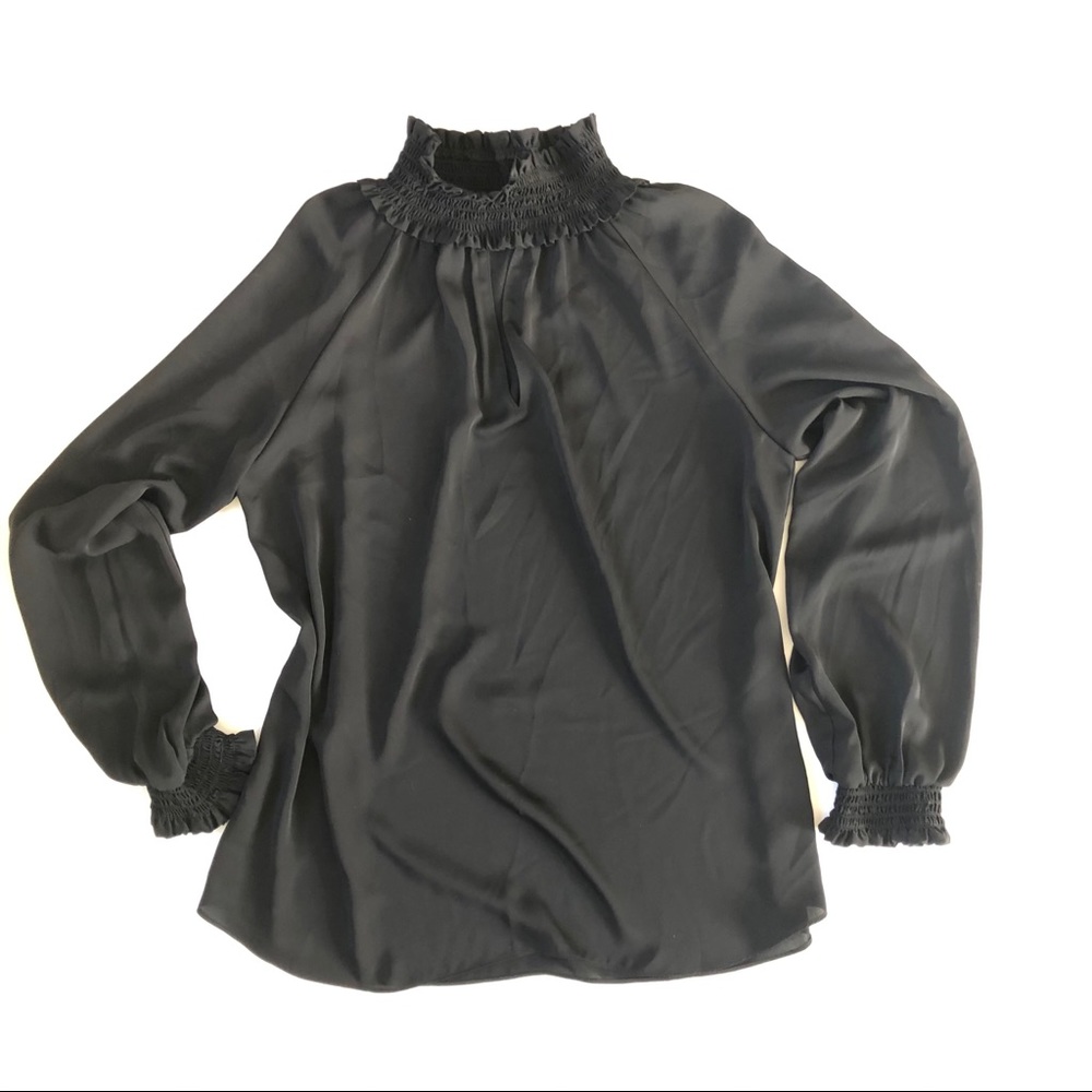 Amanda Uprichard Black Blouse